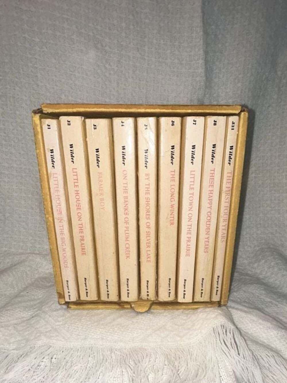 Vintage Little House Books 9-Volume Boxed Set by Laura Ingalls Wilder